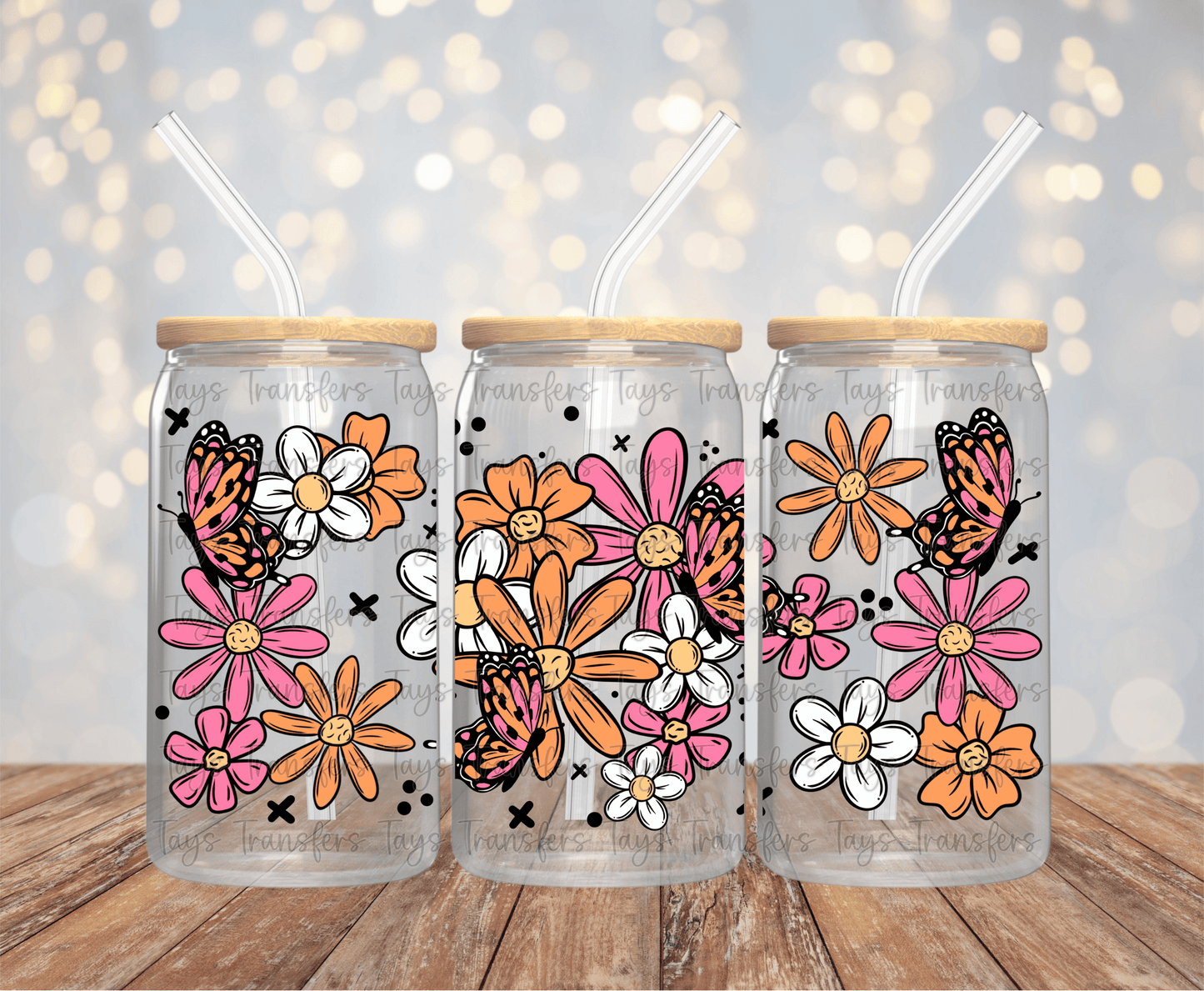 Spring Florals - 16OZ UV DTF Wrap